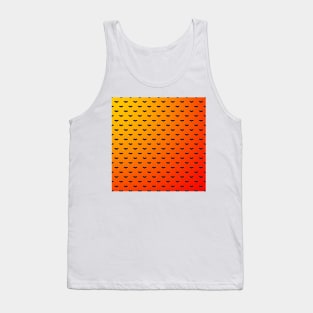 Tiny Bats Orange Tank Top